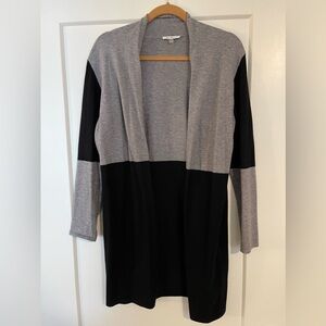 Black and Grey Cardigan/Shawl Cardigan